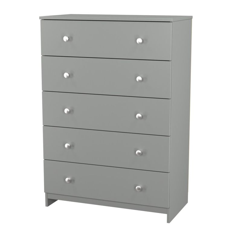 Yarmouth Chest - 5 Drawer - Wide - Dusk Grey
