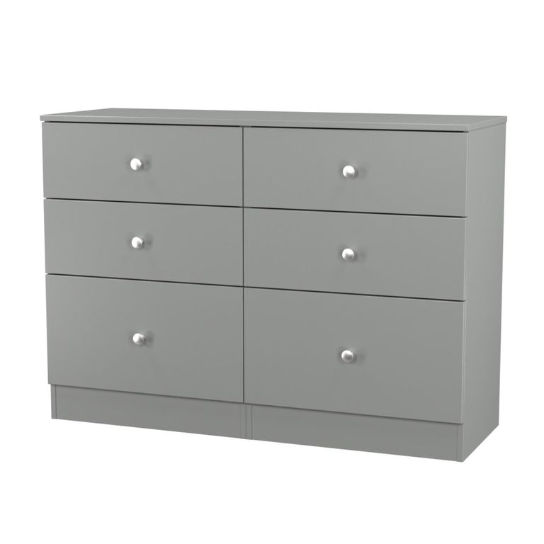 Yarmouth Chest - 6 Drawer - Midi - Dusk Grey