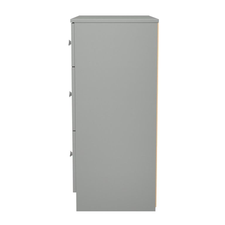 Yarmouth Chest - Deep - 3 Drawer - Dusk Grey
