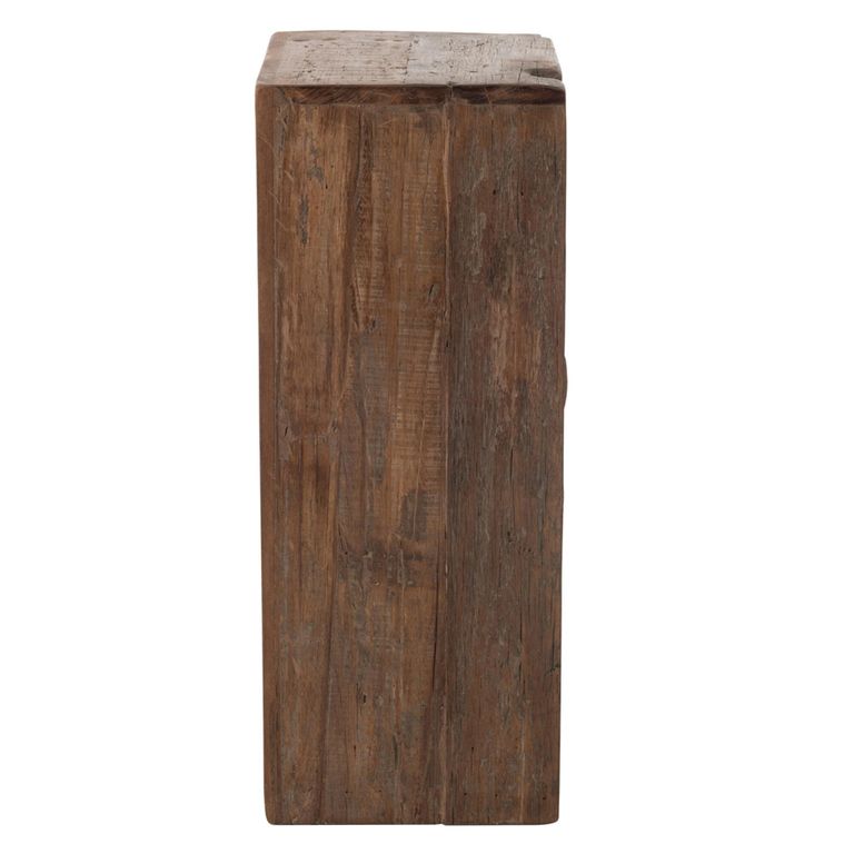 Accent Chest - Multi Drawers - Tall - Rough - Brown Recycled Sleeper Wood