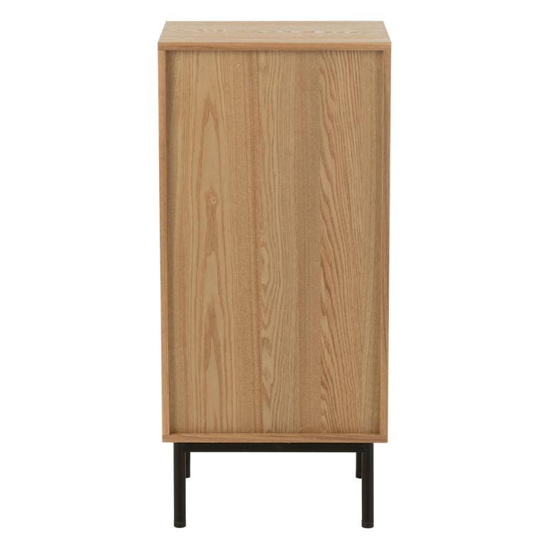 Chest - 5 Drawer - Tall - Natural Rattan