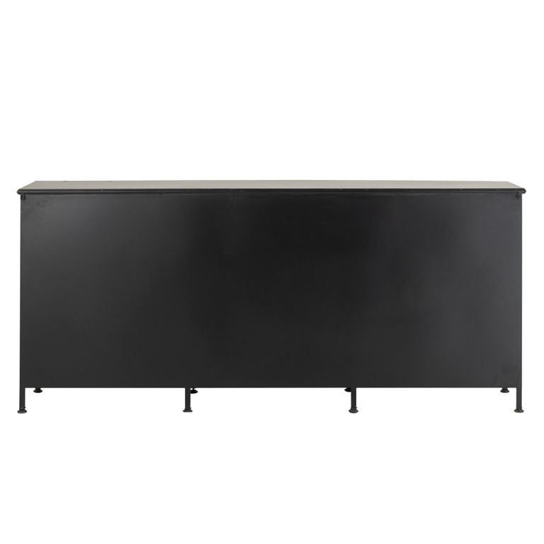 Cade Chest - Multi Drawers - Large - Black Metal