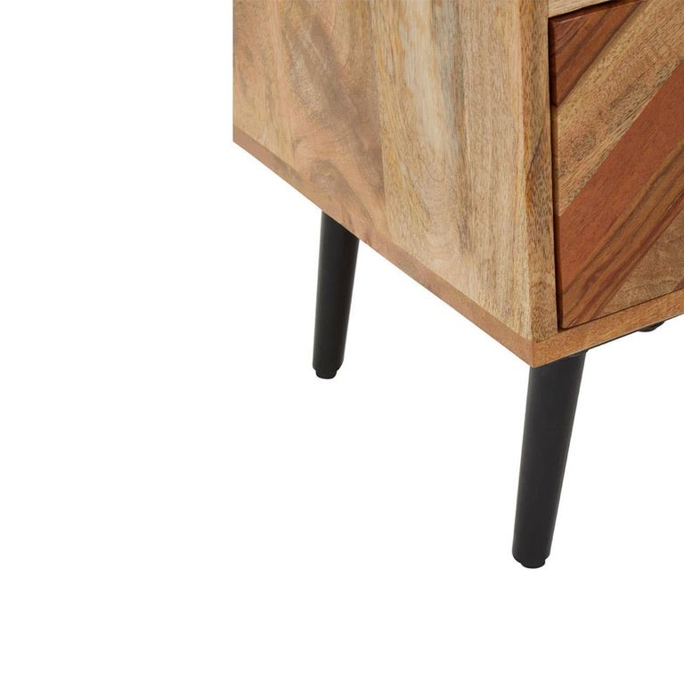 Boho Chest - 5 Drawer - Narrow - Mango Wood