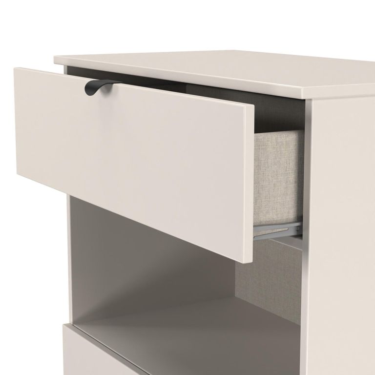 Bora Chest - 2 Drawer - Open Shelf - Deep - Kashmir Matt