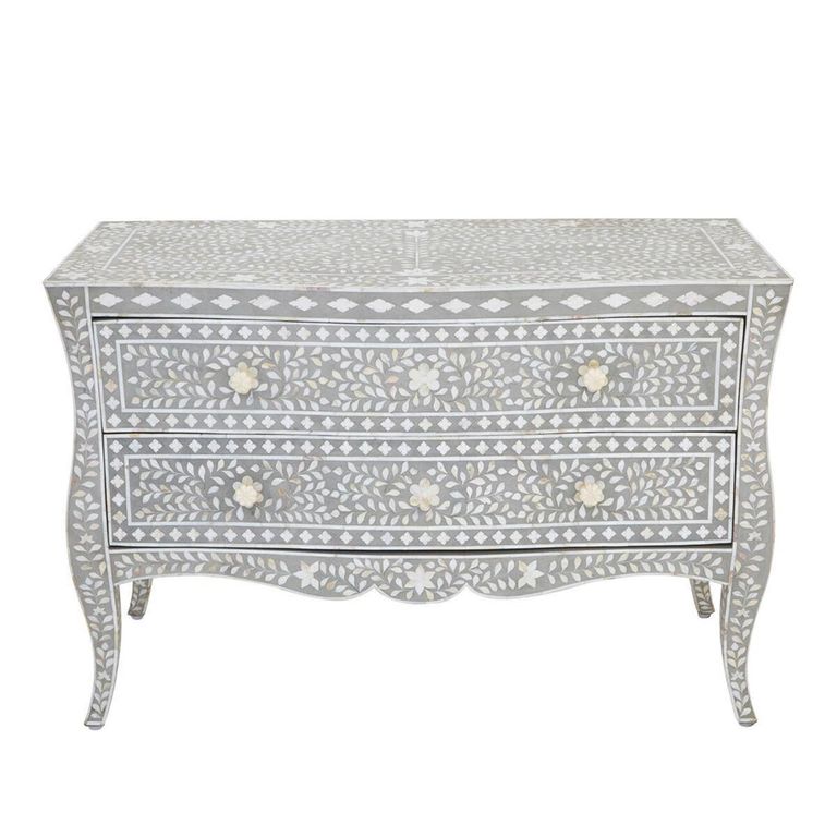 Fusion Chest - 2 Drawer - Grey Inlay