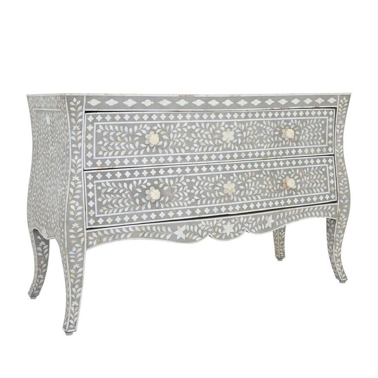 Fusion Chest - 2 Drawer - Grey Inlay