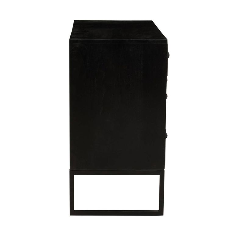 Fusion Chest - 3 Drawer - Black Bone Inlay
