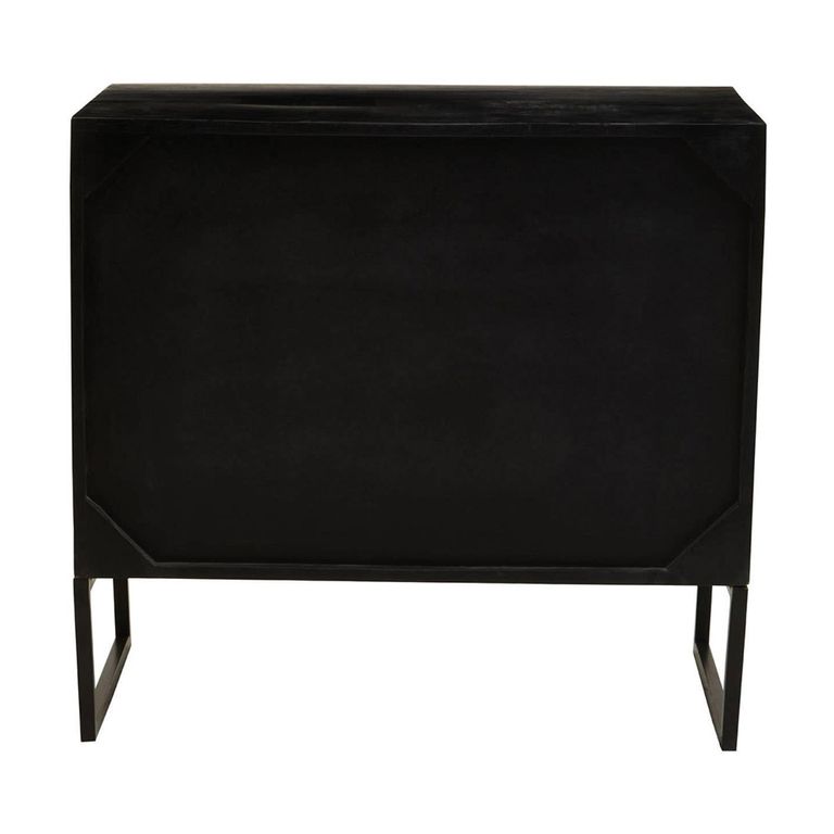 Fusion Chest - 3 Drawer - Black Bone Inlay