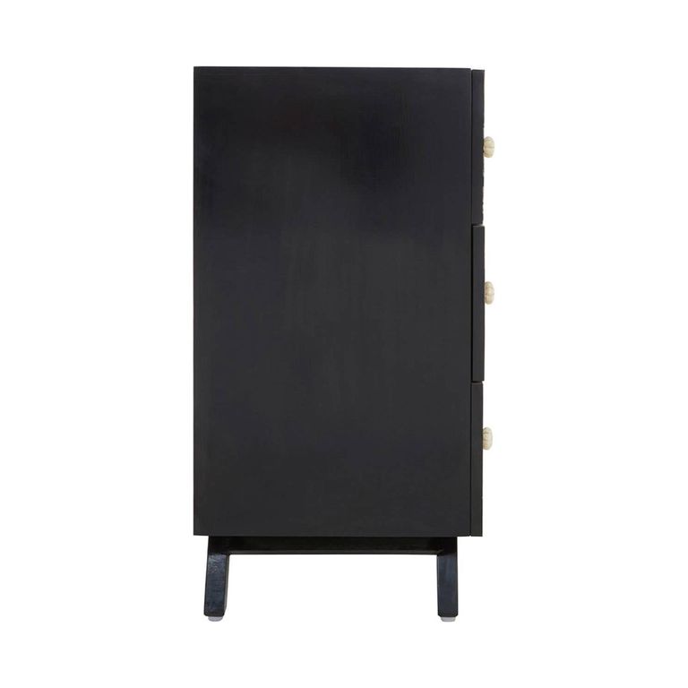 Fusion Chest - 3 Drawer - Black Mother of Pearl