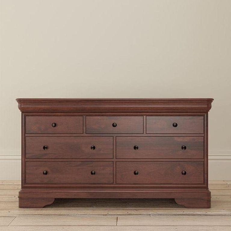 Antoinette Wide Chest - 4+3 Drawer - Cherrywood
