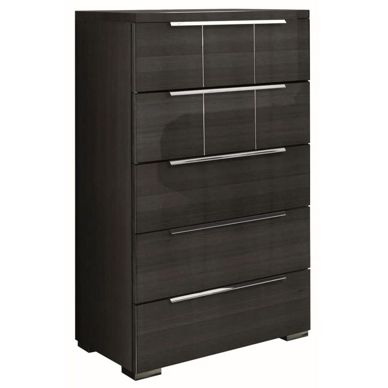 Versilia Chest - 5 Drawer - Black