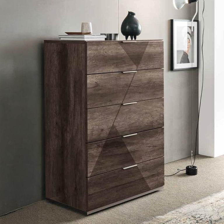 Favignana Chest - 5 Drawer - Rim Oak