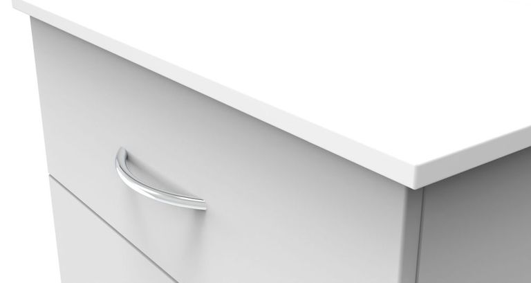 Avon Chest - 4 Drawer - Midi - White