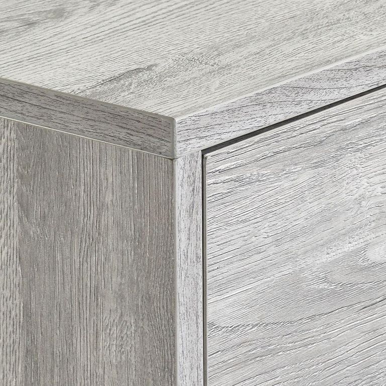 Bali Grey Oak Chest of Drawers - 4 Drawer