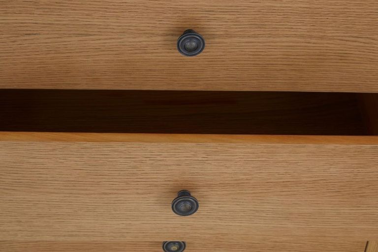 Burford Small Chest - 3 Drawer - Oak