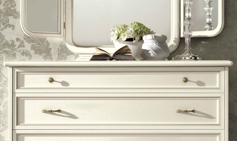 Nostalgia Dresser - Single - Bianco Antico