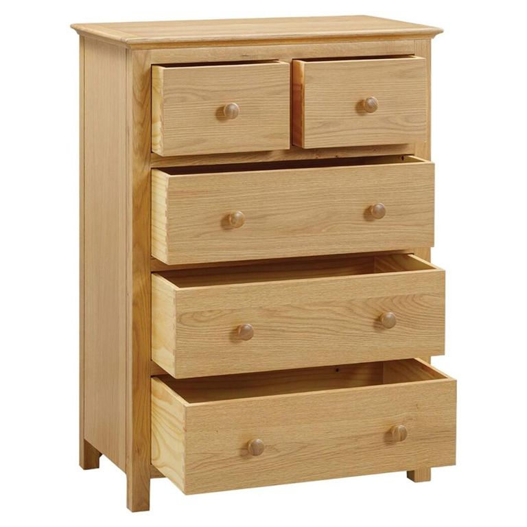 Clearance - Arlington Chest - 2+3 Drawer - Oak - FSS16373