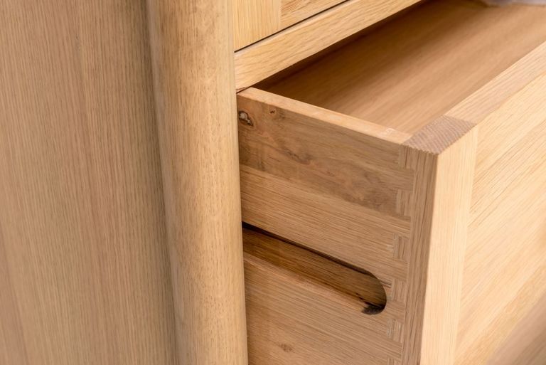 Grace Chest - 3+3 Drawer - Wide - Natural Oak
