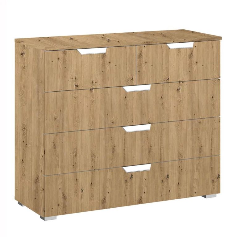 Aditio Chest - 3+2 Drawer - Artisan Oak