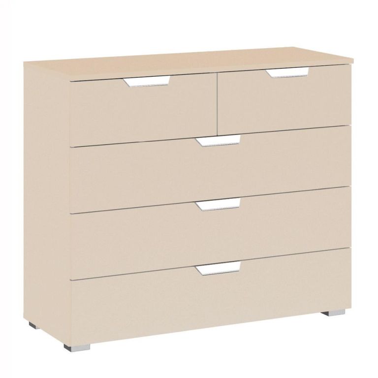 Aditio Chest - 3+2 Drawer - Champagne