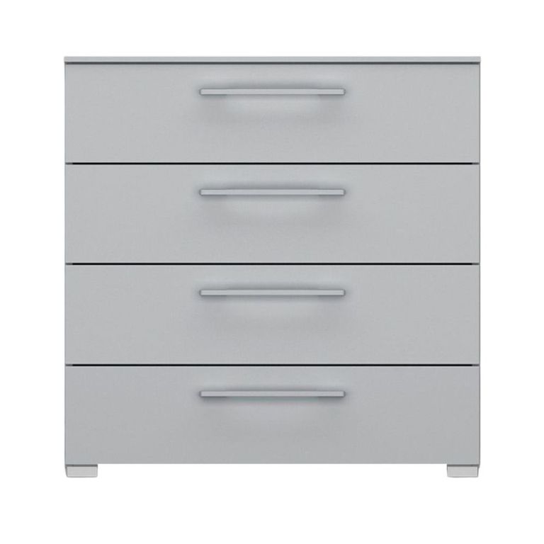 Skat Pure Chest - 4 Drawer - Silk Grey