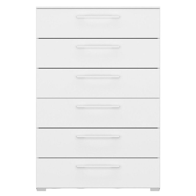 Skat Pure Chest - 6 Drawer - Alpine White