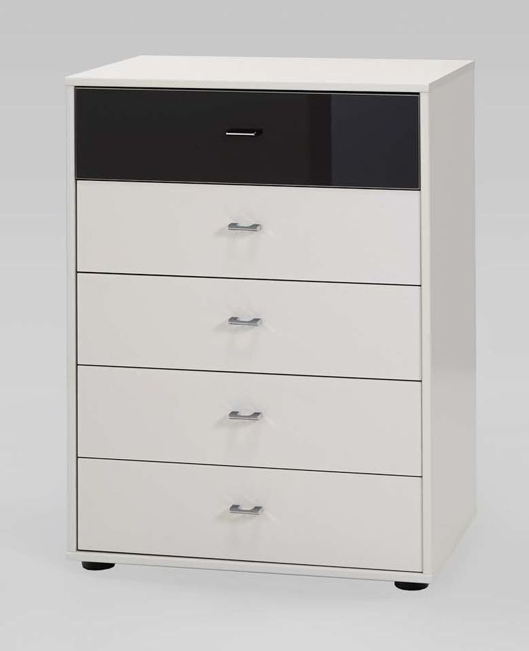 Tokio Chest - 5 Drawer - Glass - Variation Available