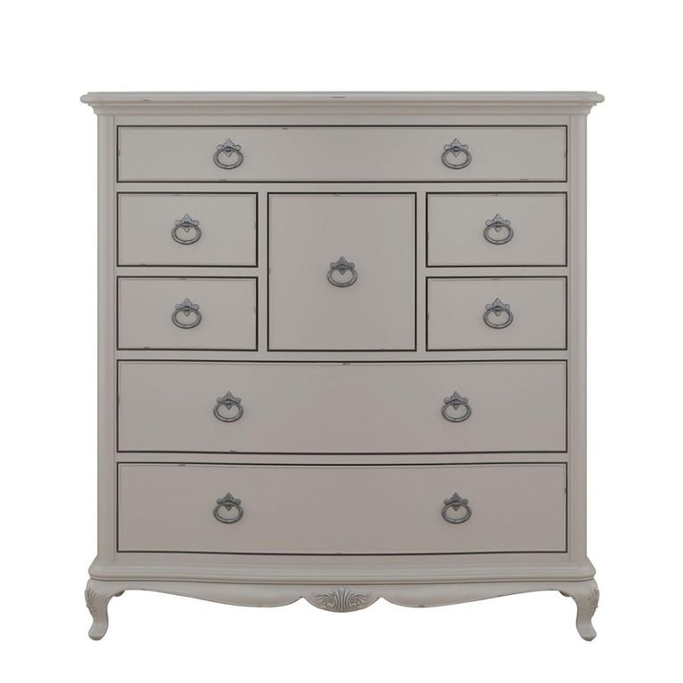 Etienne Chest - 8 Drawer - Grey