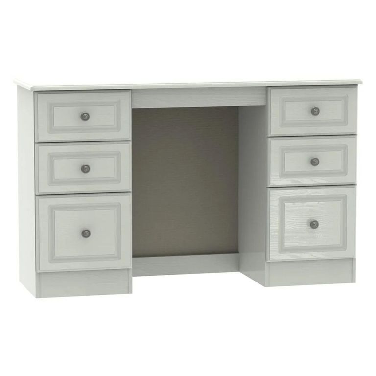 Pembroke Dressing Table - Double - 6 Drawer - Cashmere