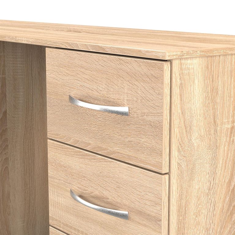 Avon Dressing Table - 6 Drawer - Double - Oak