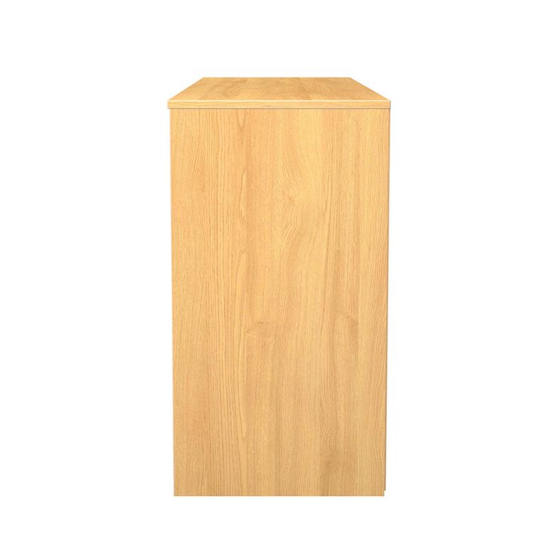 Monaco Dressing Table - Double - 6 Drawer - Modern Oak