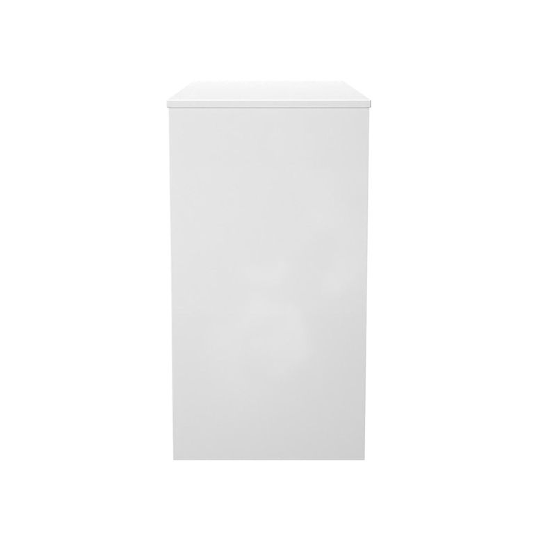Monaco Dressing Table - Single - 3 Drawer - White