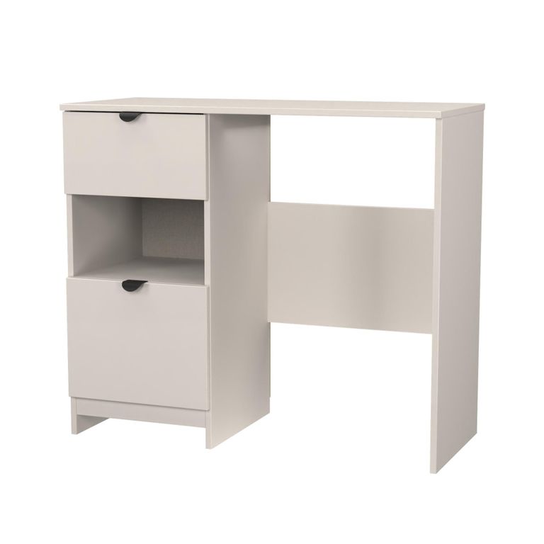 Bora Dressing Table - 2 Drawer - Open Shelf - Single - Kashmir Matt