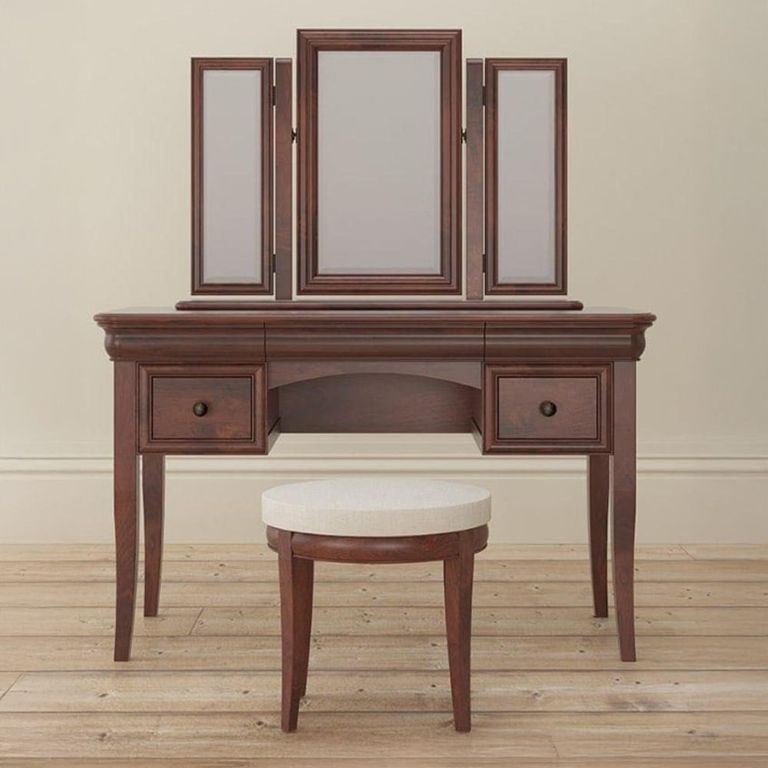 Antoinette Dressing Table Set - Cherrywood