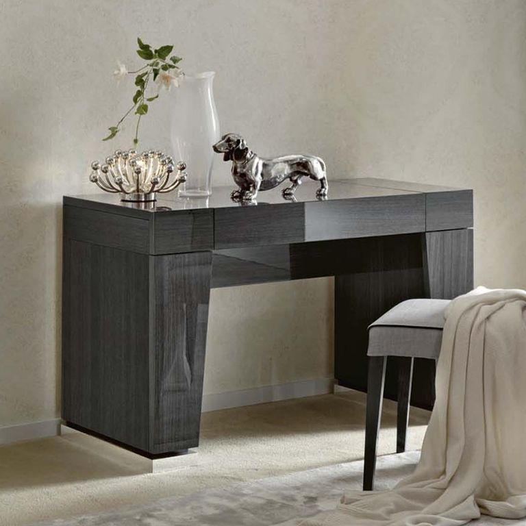 Montecarlo Dressing Table - 2 Door - Grey Koto High Gloss