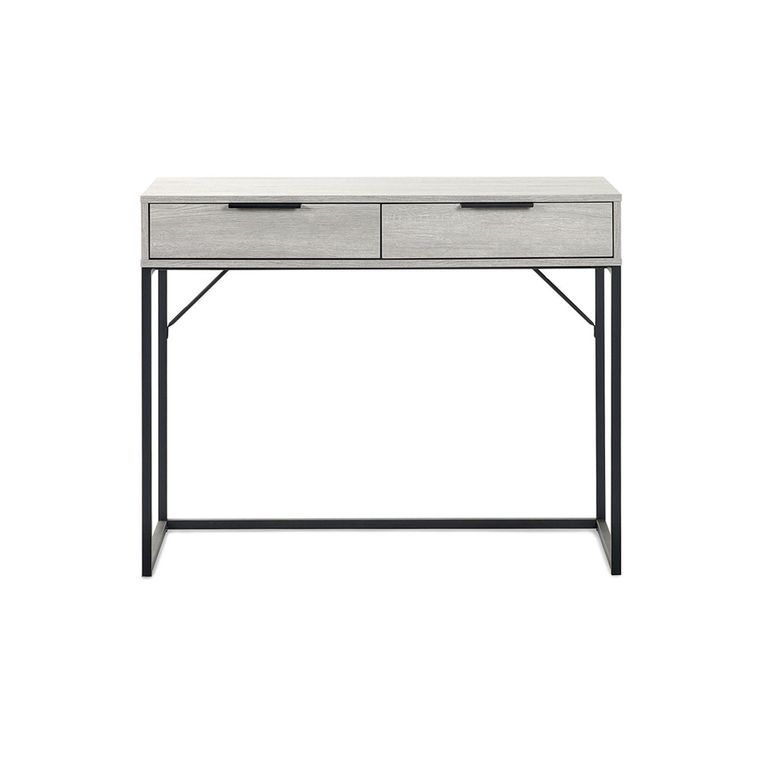 Bali Grey Oak Dressing Table - 2 Drawer