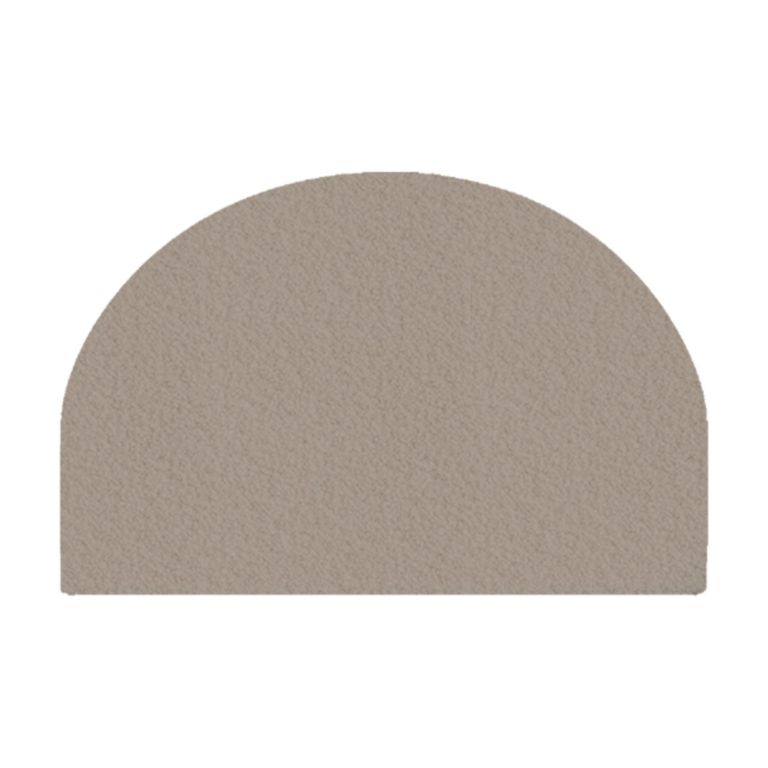 Hibiscus Headboard - Cologne Dove - Fabric - Sizes Available
