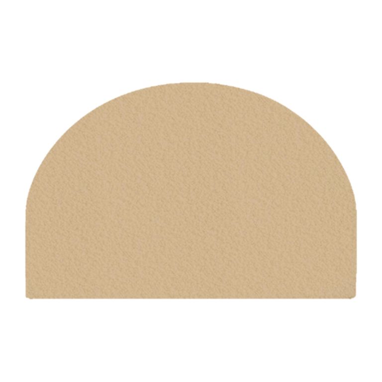 Hibiscus Headboard - Cologne Latte - Fabric - Sizes Available