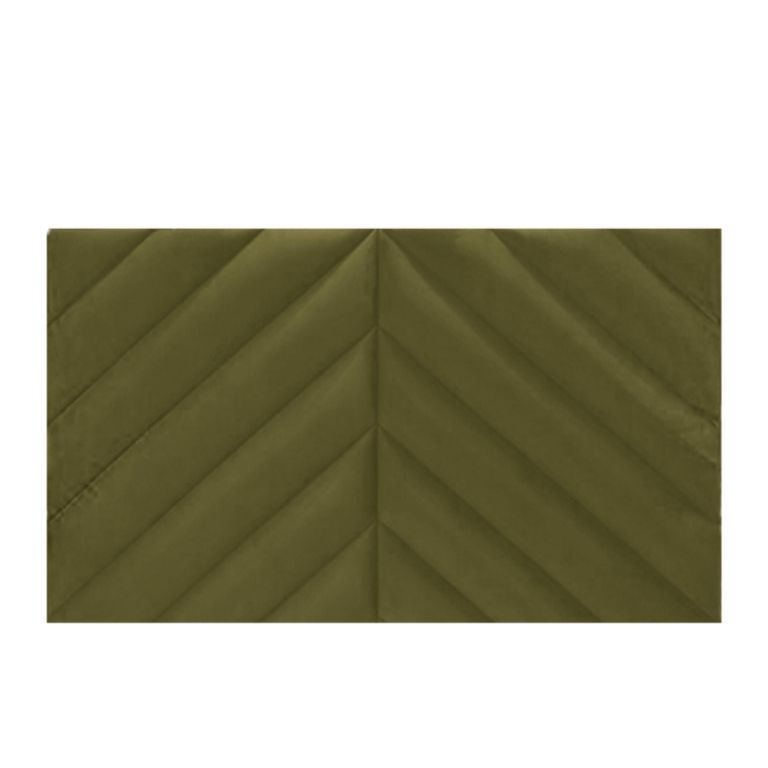 Rose Headboard - Olive Green - Fabric - Sizes Available