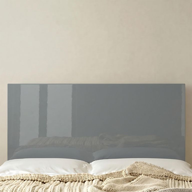Knightsbridge Grey Gloss Headboard - Sizes Available