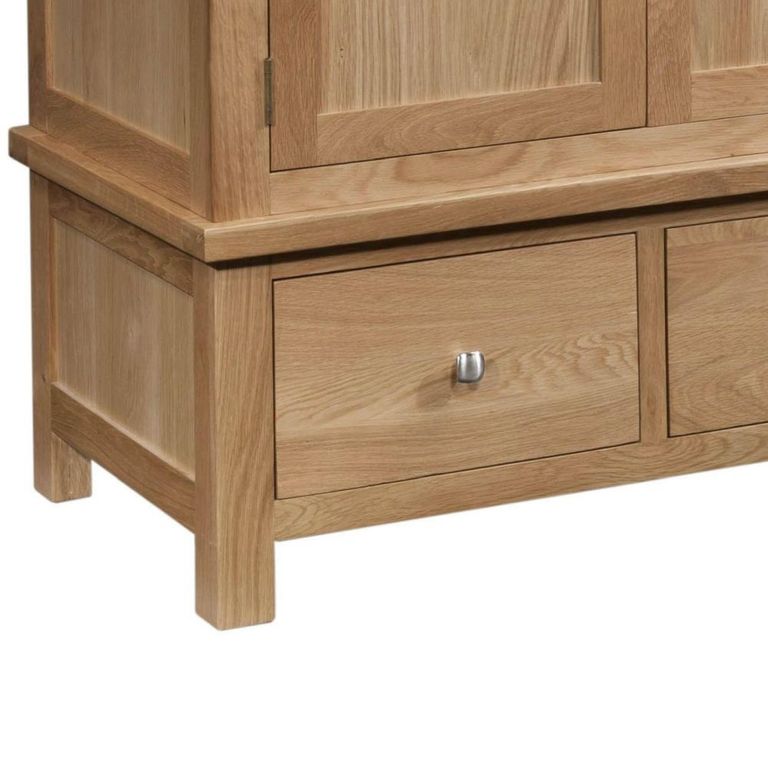 Appleby Wardrobe - 2 Door - 2 Drawer - Oak