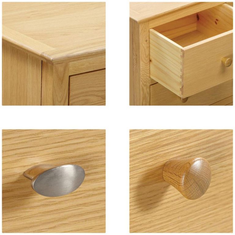 Arlington Single Wardrobe - 1 Door - Oak