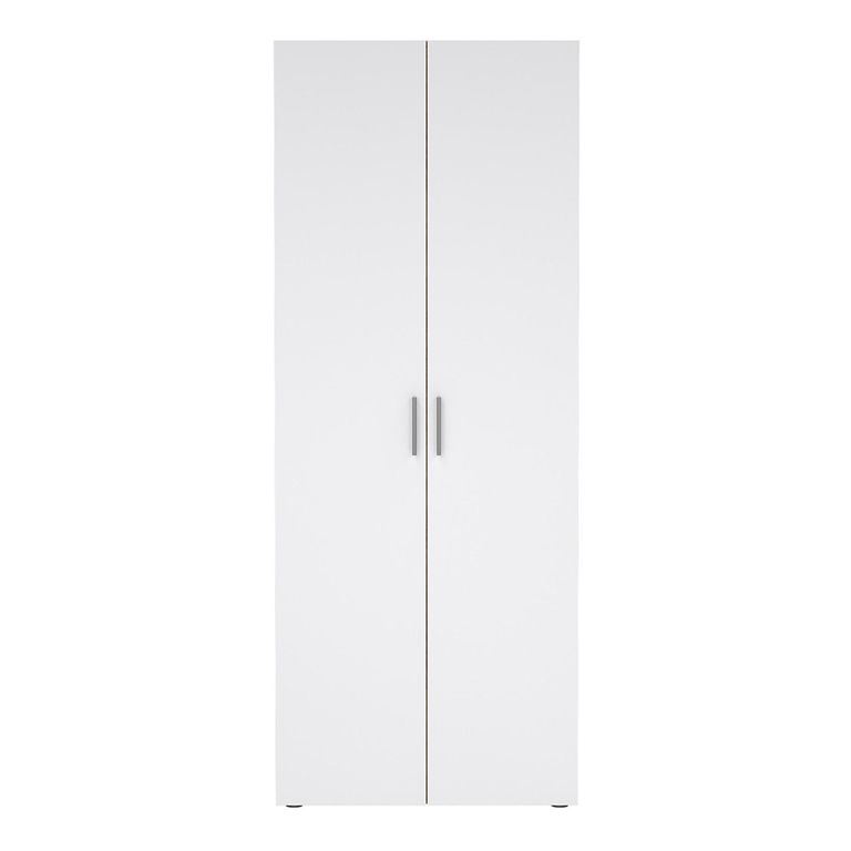 Pepe Wardrobe - 2 Door - Oak and White Gloss