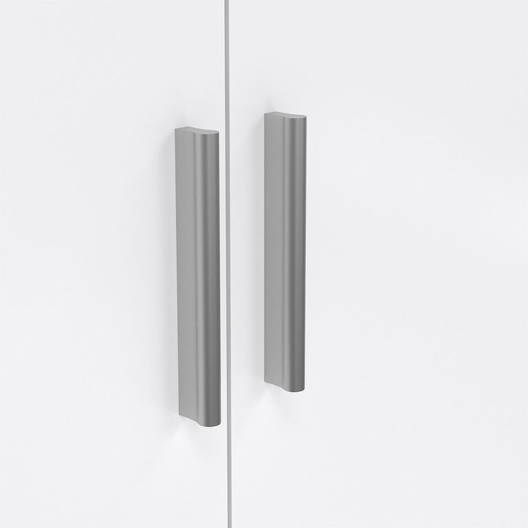 Pepe Wardrobe - 2 Door - Oak and White Gloss