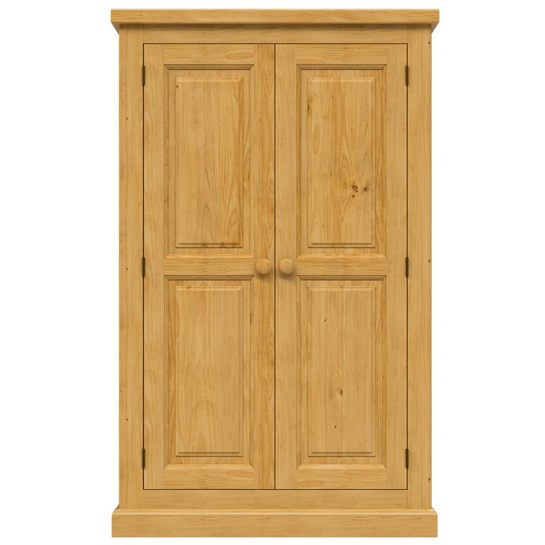 Churchill Wardrobe - 2 Door - Kids - Waxed Pine