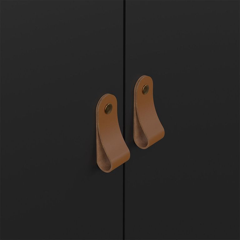 Barcelona Wardrobe - 3 Door - Black
