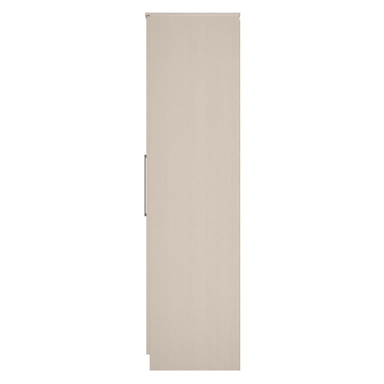 York Wardrobe - 2 Door - Plain - Tall - Cashmere