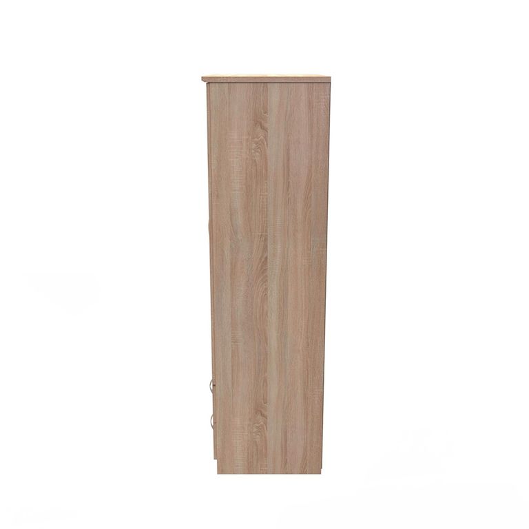 Avon Wardrobe - 2 Door - 2 Drawers - Double - Oak