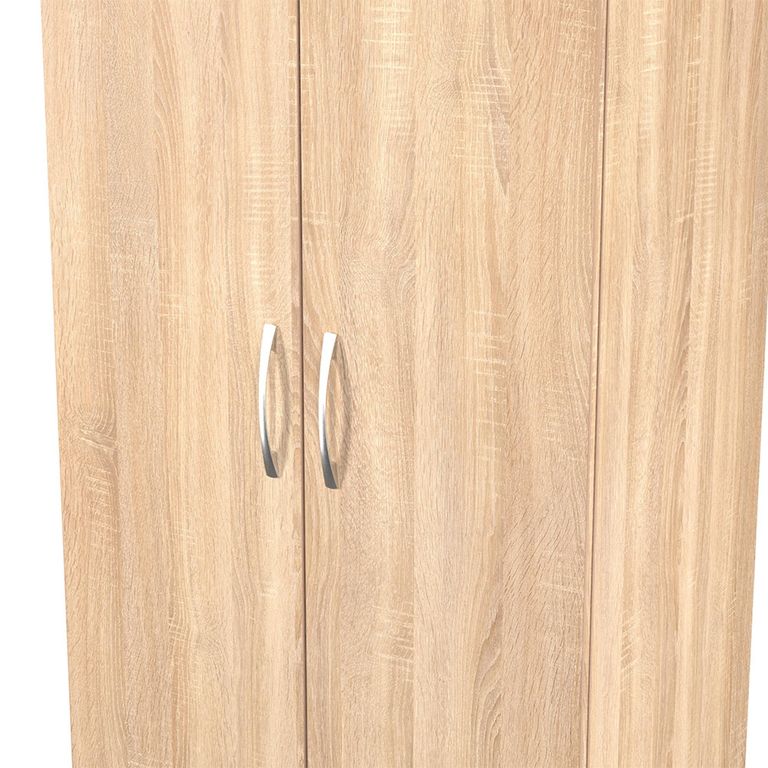 Avon Wardrobe - 2 Door - Plain - Oak