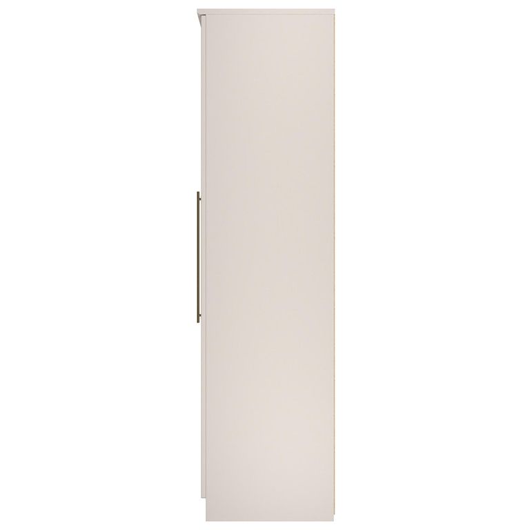 Haworth Wardrobe - 3 Door - Tall Triple - 1 Mirror - Cashmere
